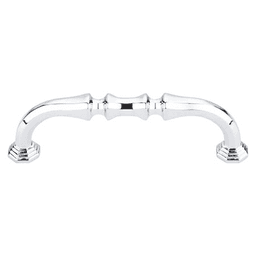 3-3/4" Chareau Chalet Pull, Polished Chrome