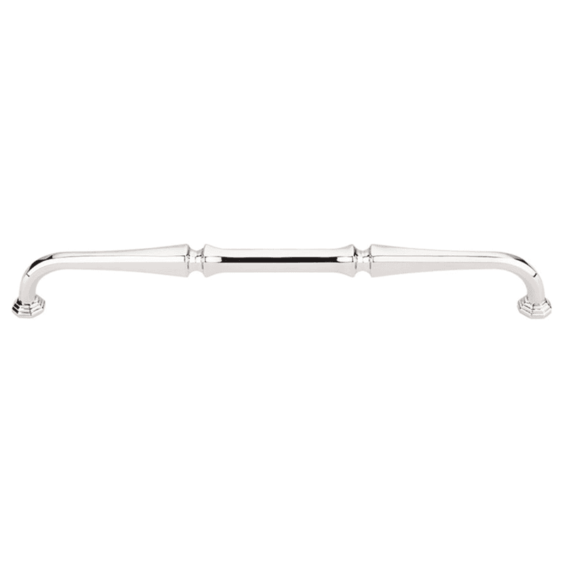 9" Chareau Chalet Pull, Polished Nickel