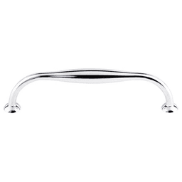 5-1/16" Chareau Shrewsbury D-Pull, Polished Chrome