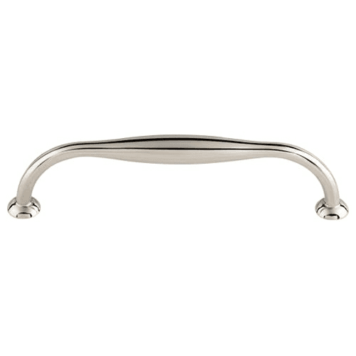 5-1/16" Chareau Shrewsbury D-Pull, Polished Nickel