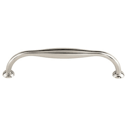 5-1/16" Chareau Shrewsbury D-Pull, Polished Nickel