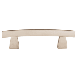 3" Sanctuary Arched Pull, Brushed Satin Nickel