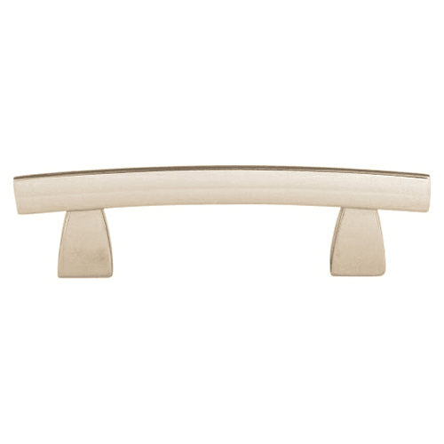3" Sanctuary Arched Pull, Polished Nickel