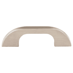 3" Sanctuary Curved Neo Pull, Brushed Satin Nickel