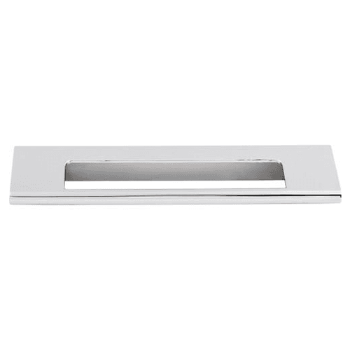5" Mercer Europa Cut Out Tab Pull, Polished Chrome