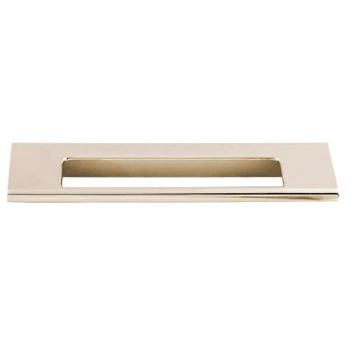 5" Mercer Europa Cut Out Tab Pull, Polished Nickel