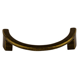 3-1/2" Sanctuary Half Circle Open Pull, German Bronze