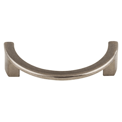3-1/2" Sanctuary Half Circle Open Pull, Pewter Antique