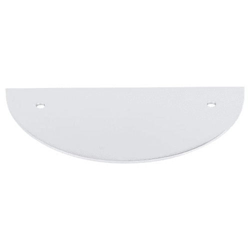 3-1/2" Sanctuary Pull Backplate, Polished Chrome