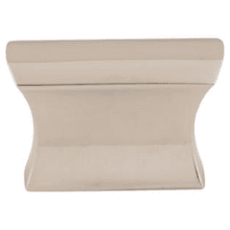 1-1/2" Mercer Glacier Knob, Polished Nickel
