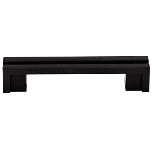 3-1/2" Sanctuary Flat Rail Pull, Flat Black