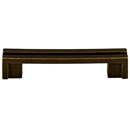 3-1/2" Sanctuary Flat Rail Pull, German Bronze