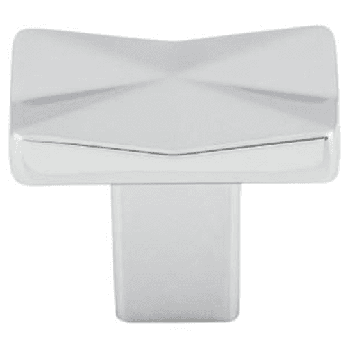1-1/4" Mercer Quilted Knob, Polished Chrome