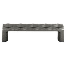 3-3/4" Mercer Quilted Pull, Ash Gray