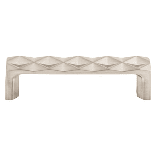 3-3/4" Mercer Quilted Pull, Brushed Satin Nickel