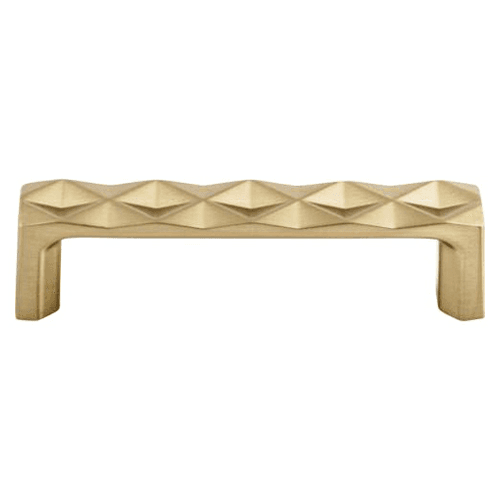 3-3/4" Mercer Quilted Pull, Honey Bronze