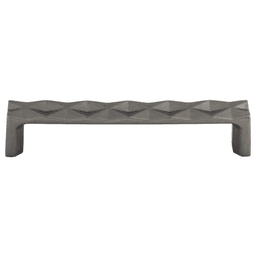 5-1/16" Mercer Quilted Pull, Ash Gray
