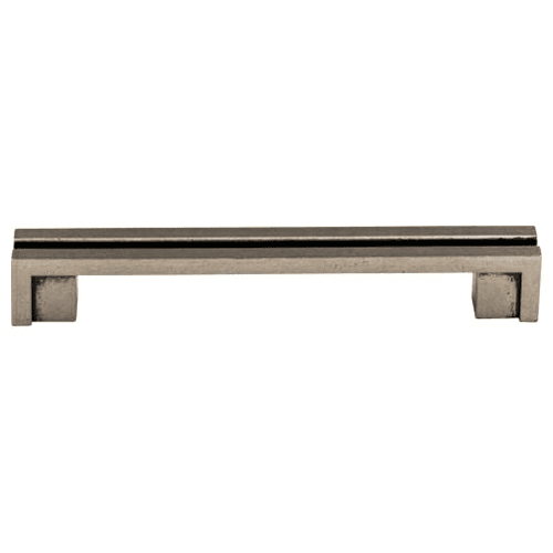 5" Sanctuary Flat Rail Pull, Pewter Antique