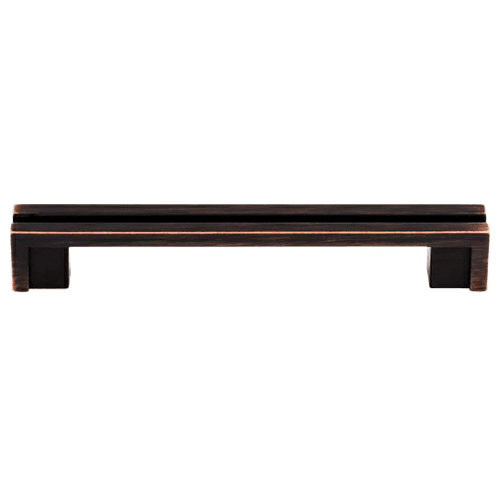 5" Sanctuary Flat Rail Pull, Tuscan Bronze