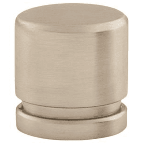 1" Sanctuary Oval Knob, Brushed Satin Nickel
