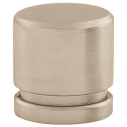 1" Sanctuary Oval Knob, Brushed Satin Nickel