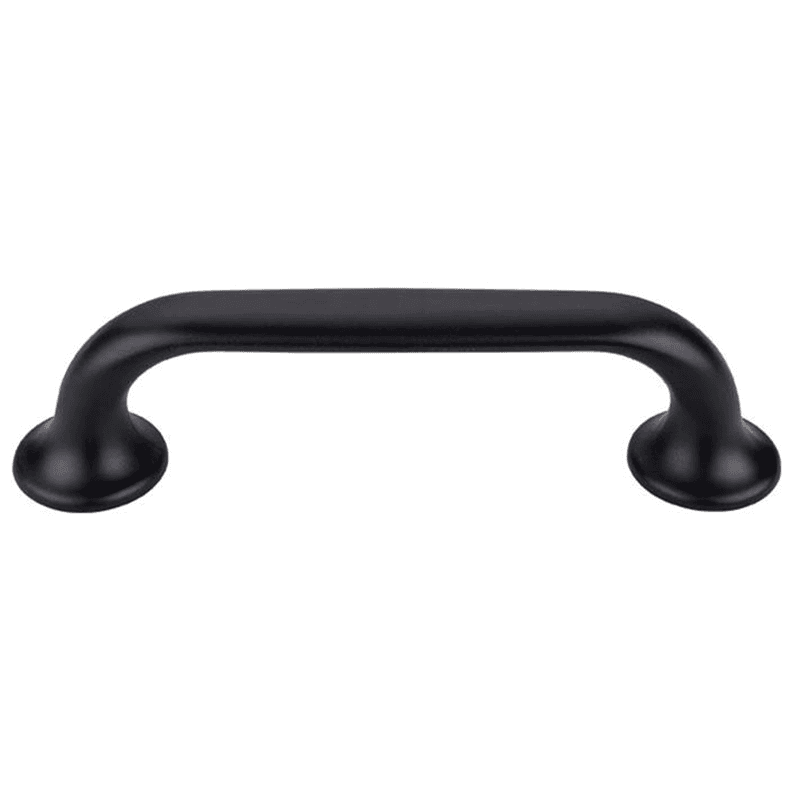 3-3/4" Mercer Oculus Oval Pull, Flat Black