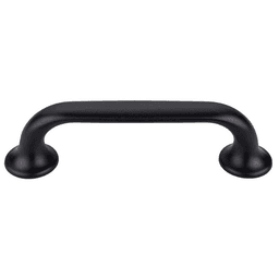 3-3/4" Mercer Oculus Oval Pull, Flat Black