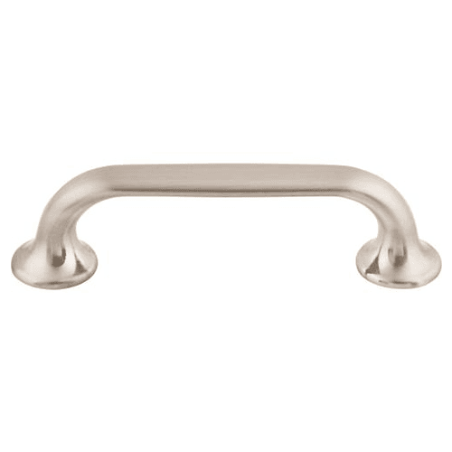 3-3/4" Mercer Oculus Oval Pull, Brushed Satin Nickel