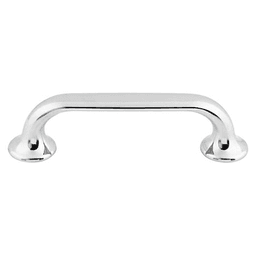 3-3/4" Mercer Oculus Oval Pull, Polished Chrome