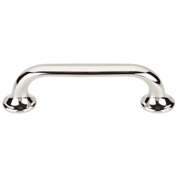 3-3/4" Mercer Oculus Oval Pull, Polished Nickel