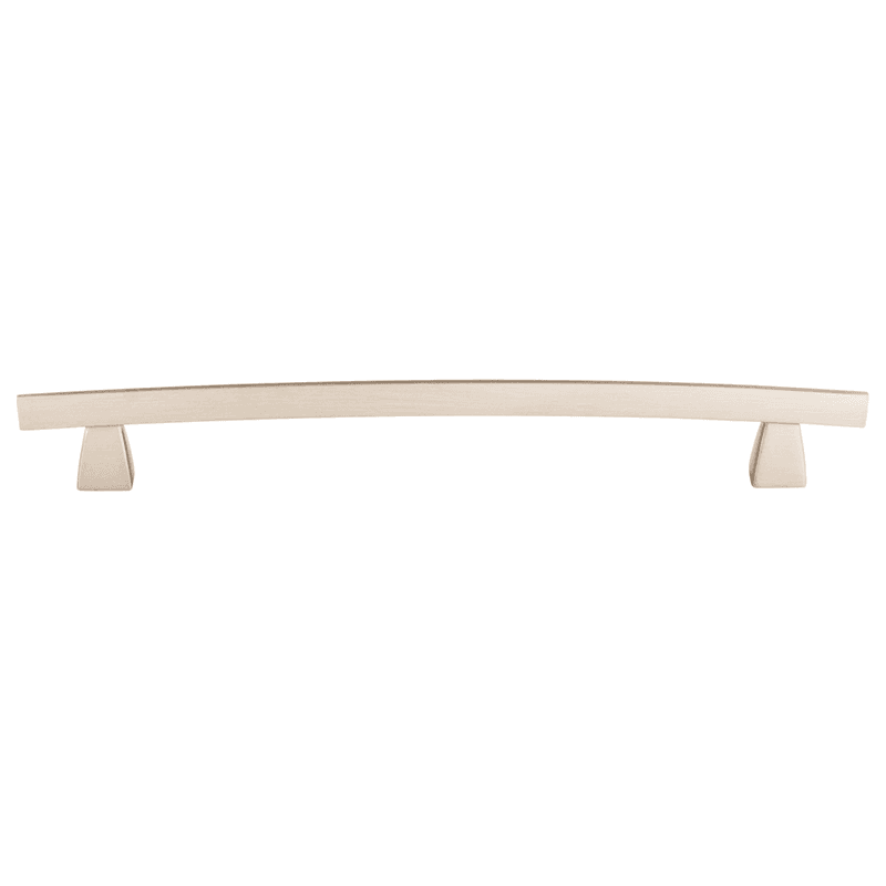 8" Sanctuary Arched Pull, Brushed Satin Nickel