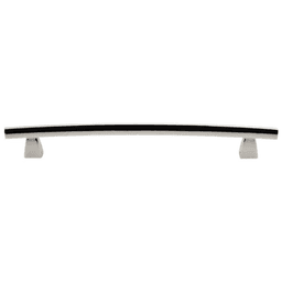 8" Sanctuary Arched Pull, Polished Nickel