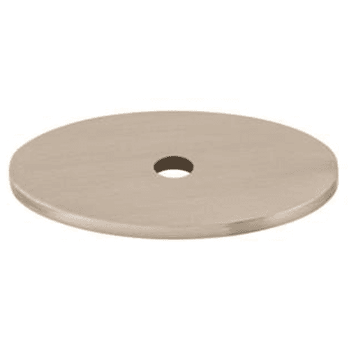 1-1/2" Sanctuary Knob Backplate, Brushed Satin Nickel