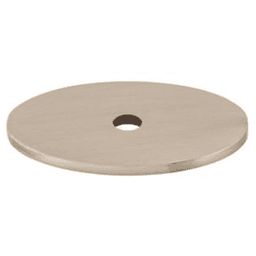 1-1/2" Sanctuary Knob Backplate, Brushed Satin Nickel