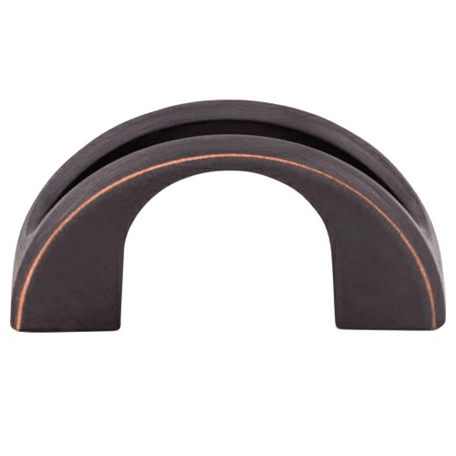 1-1/4" Mercer Tango U Finger Pull, Umbrio