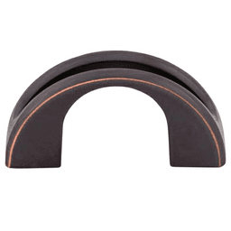 1-1/4" Mercer Tango U Finger Pull, Umbrio