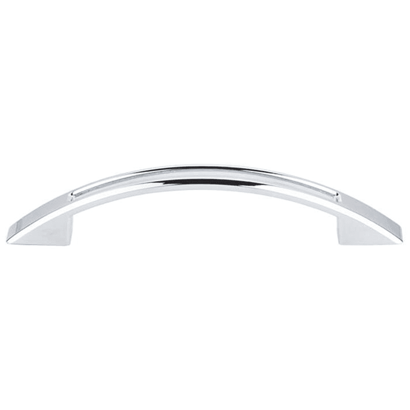 3-3/4" Mercer Tango Cut Out Pull, Polished Chrome