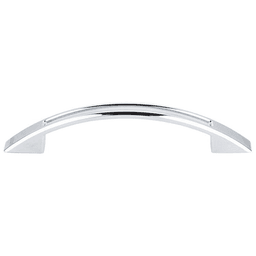 3-3/4" Mercer Tango Cut Out Pull, Polished Chrome
