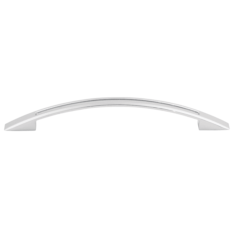 6-5/16" Mercer Tango Cut Out Pull, Polished Chrome