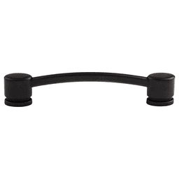 5" Sanctuary Oval Thin Pull, Flat Black