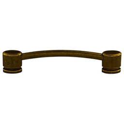 5" Sanctuary Oval Thin Pull, German Bronze