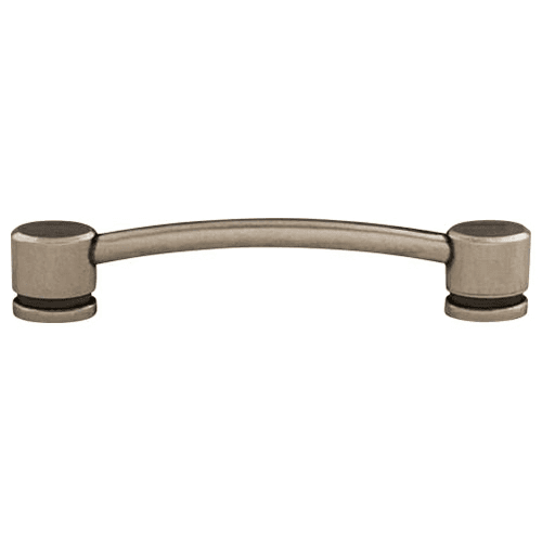 5" Sanctuary Oval Thin Pull, Pewter Antique