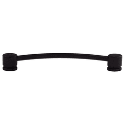 7" Sanctuary Oval Thin Pull, Flat Black