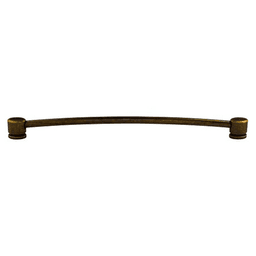 12" Sanctuary Oval Thin Pull, German Bronze