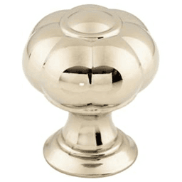 1-1/4" Devon Allington Knob, Polished Nickel