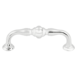3-3/4" Devon Allington Pull, Polished Chrome