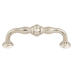 3-3/4" Devon Allington Pull, Polished Nickel