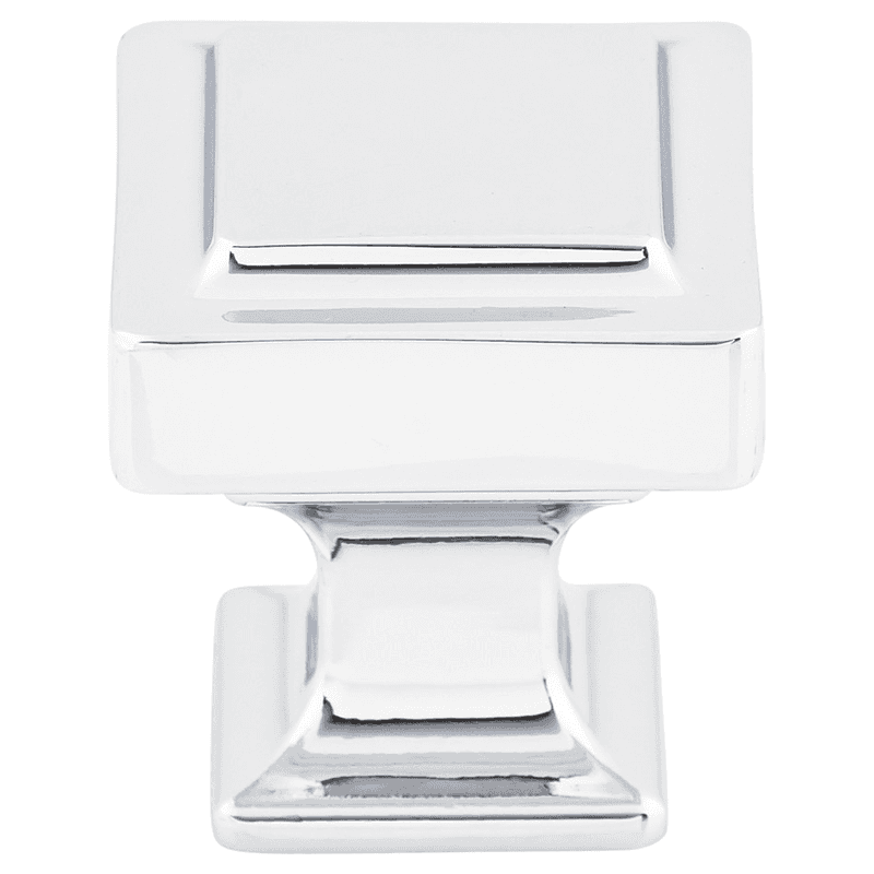 1-1/8" Transcend Ascendra Knob, Polished Chrome