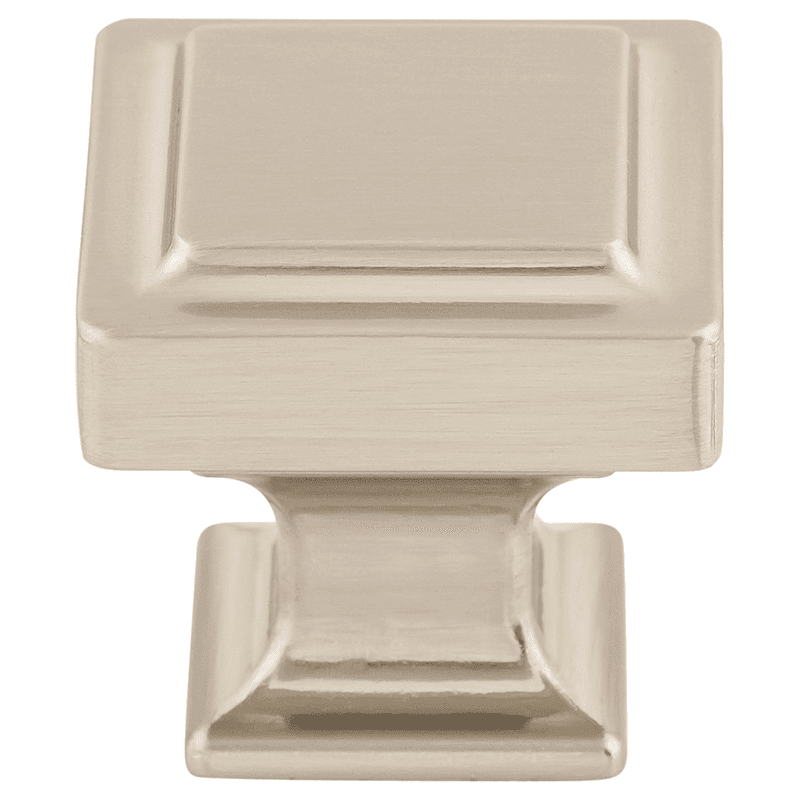 1-1/4" Transcend Ascendra Knob, Brushed Satin Nickel