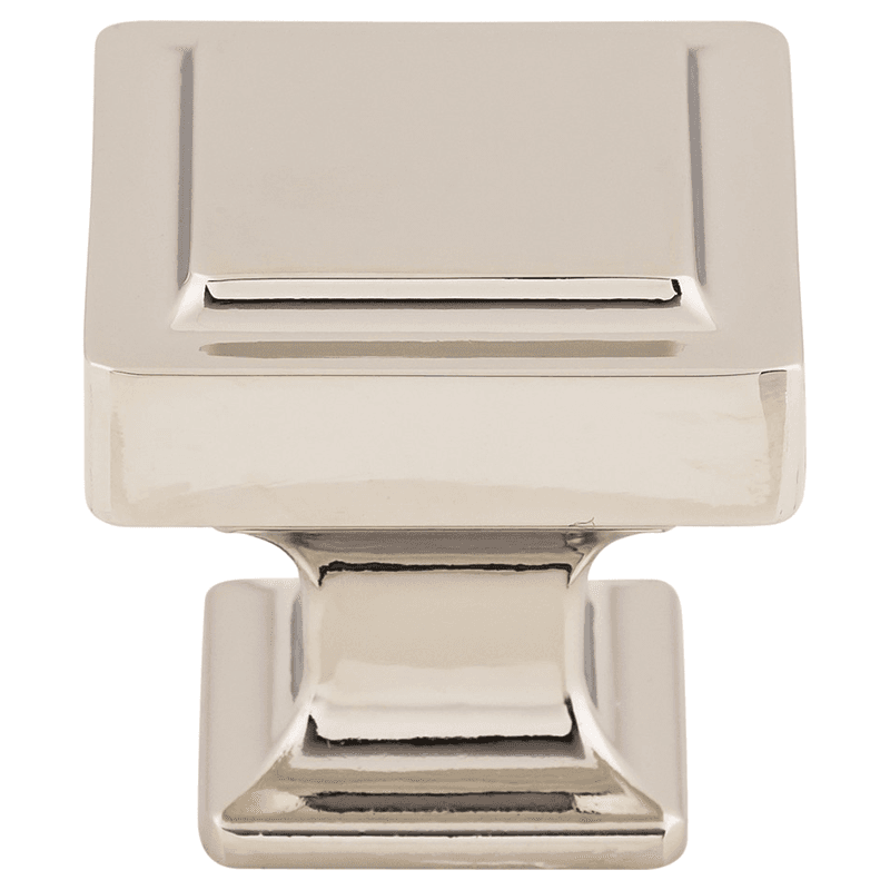 1-1/4" Transcend Ascendra Knob, Polished Nickel